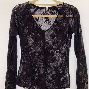 Free people sheer top